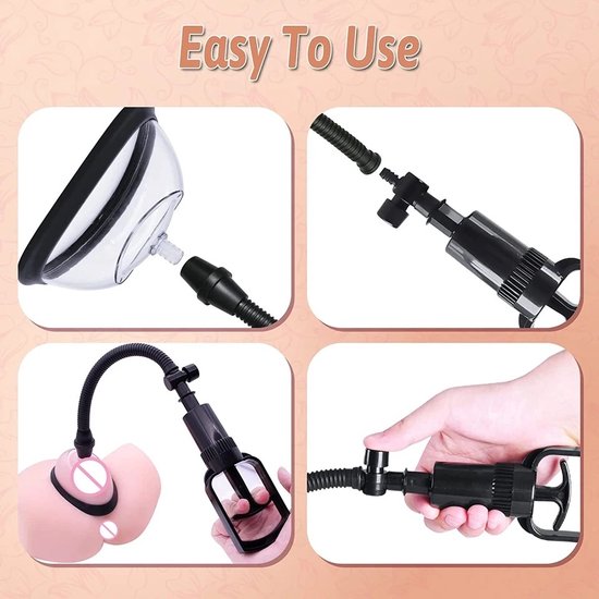 Pussy Pump - Pompe Vagin - Pompe Clitoris - Sextoy - Pompe Plaisir - Accessoires érotiques - Erotiek - Jouets sexuels -