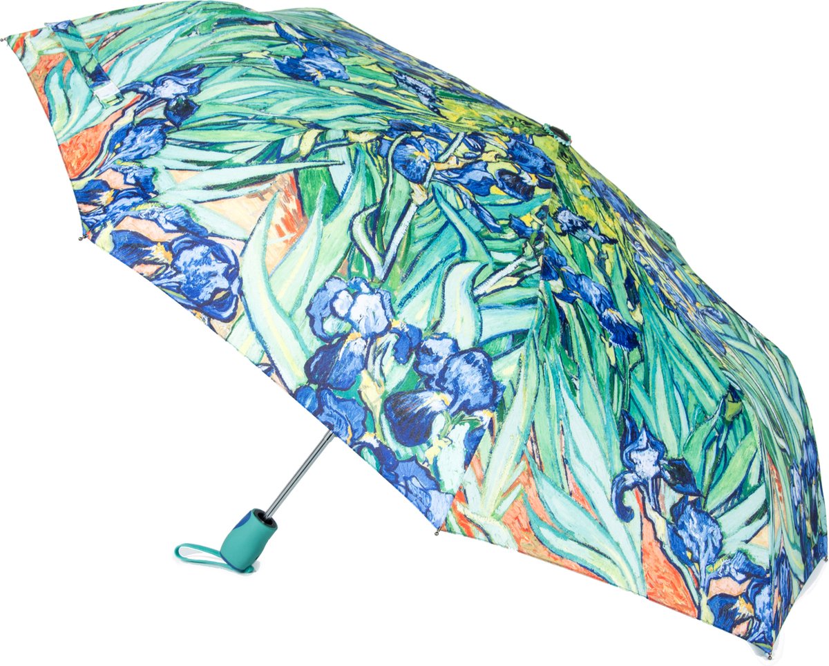 Robin Ruth - Automatische paraplu met Van Gogh print - Irissen