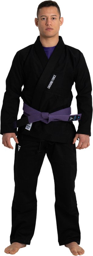 Combinaison JJB Ground Force Basic V2 - Zwart A0