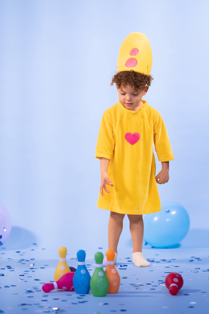 Bumba - Verkleedkleding - Verkleedpak 1 tot en met 4 jaar - maat 98/104 - Exclusief hoed — afbeelding 17