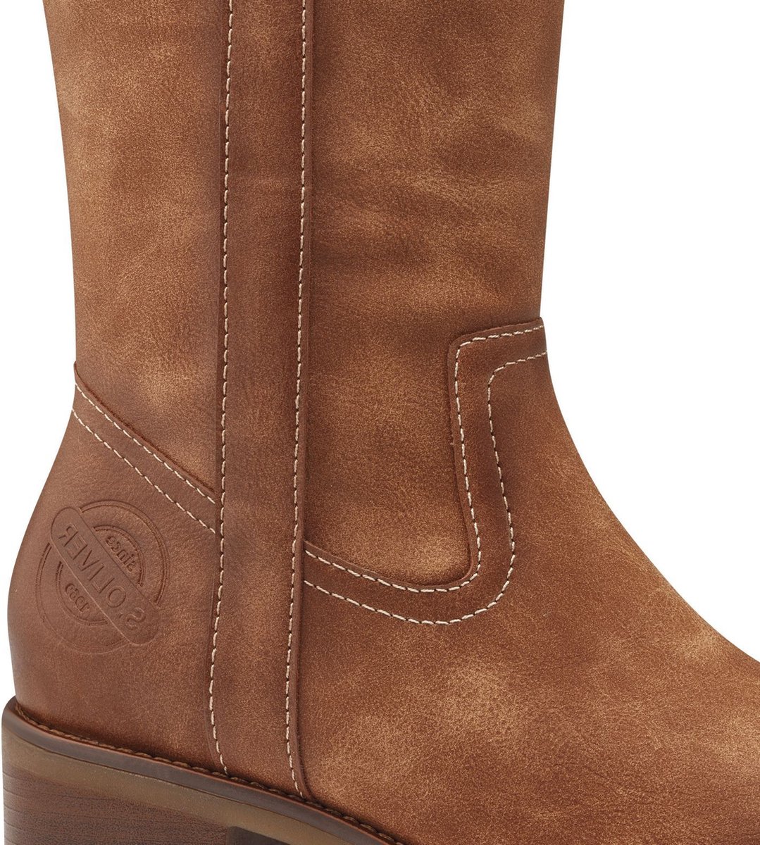S.Oliver Dames Long Boot Flat 5 25500 43 Kniehoge Laarzen, Bruin  Cigar 41 Eu 2715315979