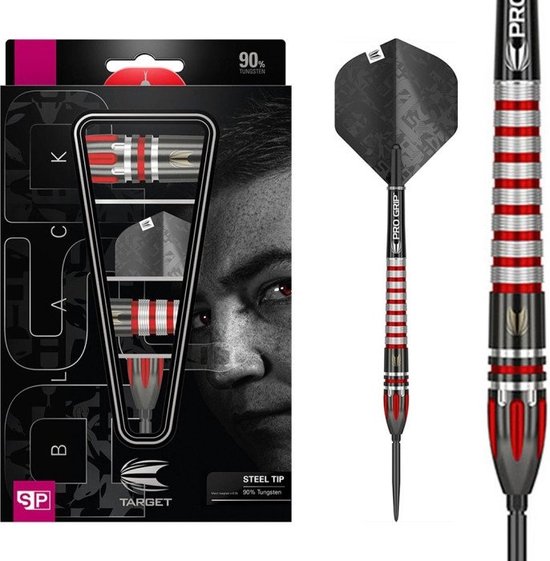 Target Nathan Aspinall Black G2 darts | uw dartspecialist