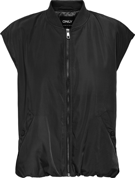 ONLY Gewatteerde vest dames Onlnewtahoe Hood Waistcoat Otw Noos,Zwart,XL