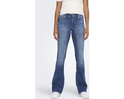 Only Blush Mid Flared Jeans Vrouwen