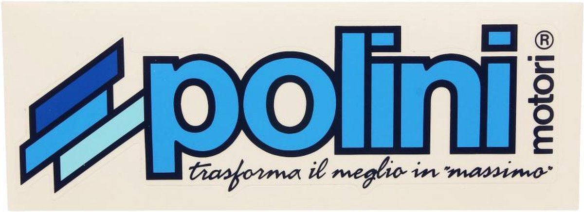 Sticker Polini voor Mobylette MBK 50 99 Gloednieuw