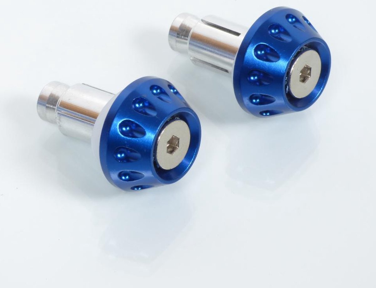 mad stuureinde voor twee mad wielen blauw / 14mm of 18mm nieuw