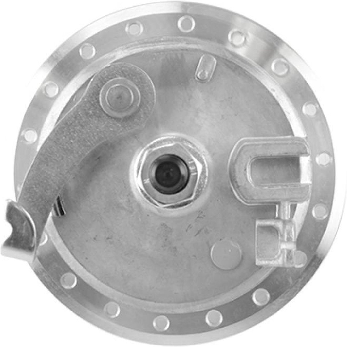Moyeu de jante avant 36 rayon axe Ø12mm pour mobylette Peugeot 103 SP type Leleu
