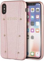 Guess Backcover voor Apple iPhone X / Xs - Rose Gold