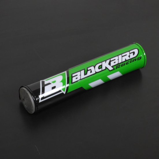 BLACKBIRD Racing stuurbescherming groen voor motor quad ATV enduro ...