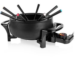 Tristar Fondueset Elektrisch FO-1107 - 1000W - 1,5L voor 8 personen - Incl 8 fonduevorkjes