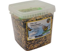 Westfalia Winter voederset voor vogels - 3 kg - strooivoer met zonnebloempitten