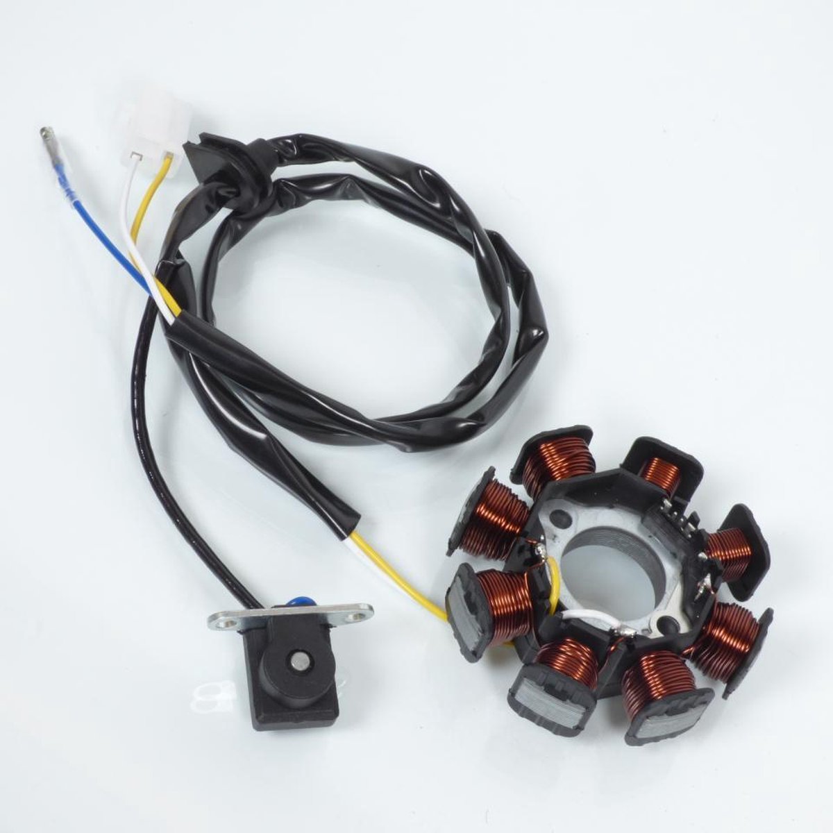 topprestaties ontstekingsstator voor kymco 50 agility 4t scooter 2005 t/m 2008 st00028 / 00103128 / 8 polig nieuw