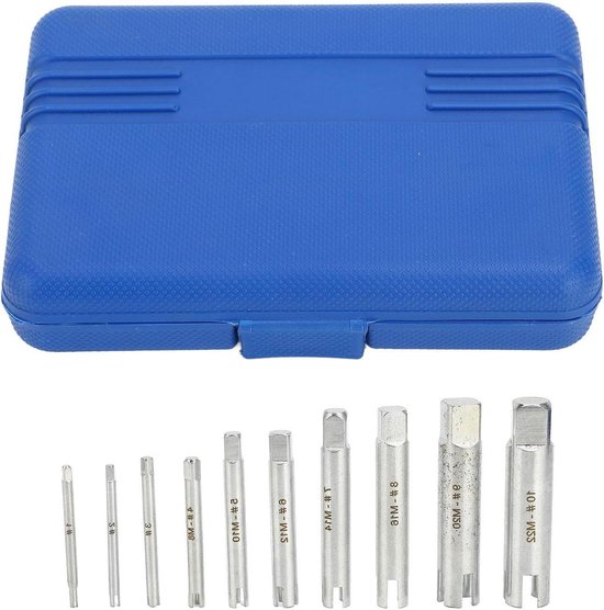 Amf Scharnierende Haaksleutel  Sleutel Met Neus Voor Contramoeren Set 35 155 Mm 6 Delige Set Incl 135 48036268