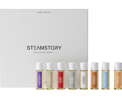 SteamStory Luxe Wasparfum Proefpakket 8×15 ml - Ontdek 8 luxe geuren van fris tot warm