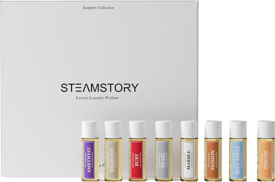 Pack d'essai de parfum Steamstory Wash - 8x15ML