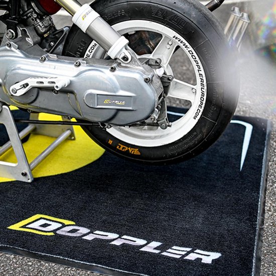 Tapis environnemental Doppler norme FIM et SVEMO pour moto scooter deux roues