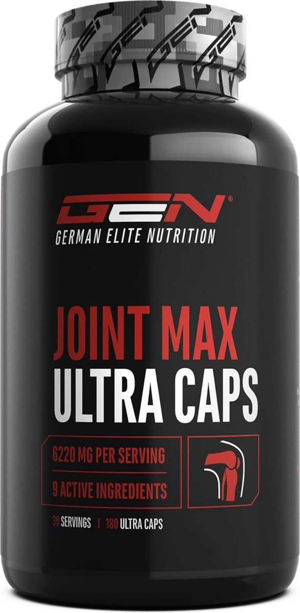 Goedkoopste Joint Max Ultra Caps - 180 capsules - Hooggedoseerd gewrichtssupplement met glucosamine, MSM, chondroïtine, cissus quadrangularis, wierookextract, hyaluronzuur, gember, bromelaïne