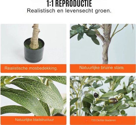 Kopu Kunstplant Bonsai Ceder 48 Cm Met Zwarte Pot - Bonsai Boompje