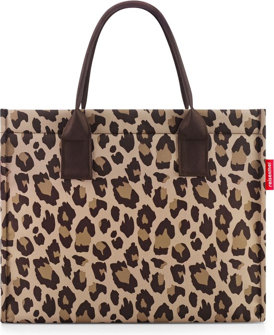 Reisenthel Daily Shopper - Sac bandoulière - 14 L - Marron Leo Macchiato