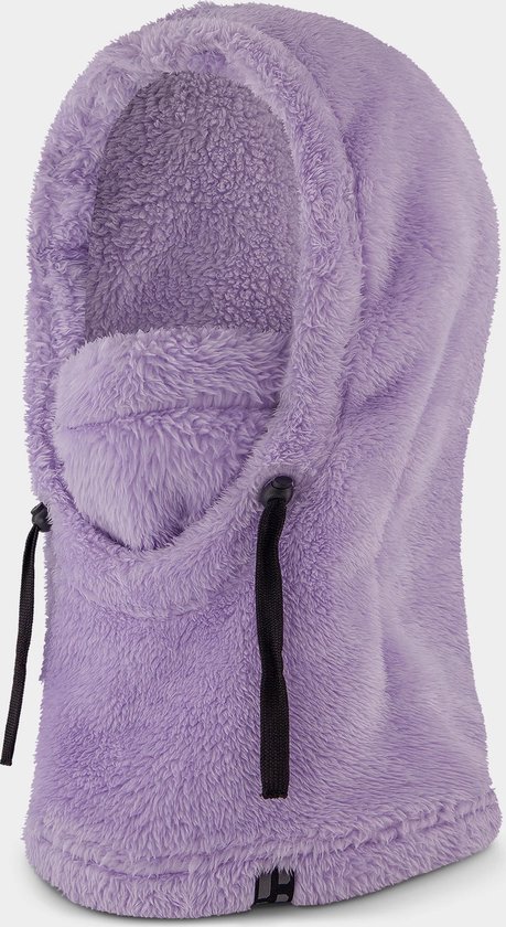 Poederbaas Balaclava Dames Fluffy Lila