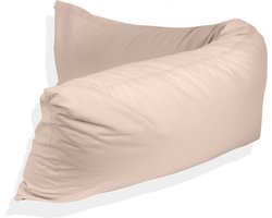 Katoenen lichaamskussen sloop - Lichaamskussen sloop 40 x 145 - Body Pillow sloop - 100% katoen - Kussensloop - Zand - Zwangerschapskussens sloop - Voedingskussen sloop