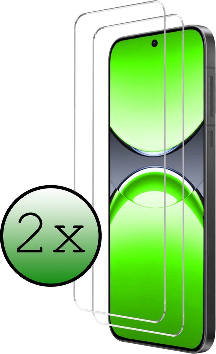 Screenprotector - 2 Stuks Geschikt voor OPPO Find X8 - Extra Sterk - Beschermglas - Gehard Glas - Tempered Glass - Screen Protector
