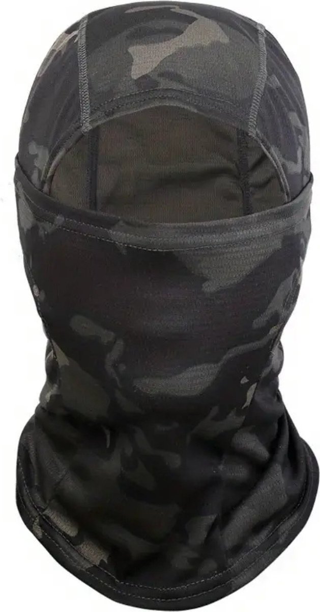 Bovista Winter Masker Balaclava Ski Mask Ski Masker Bivakmuts Full Face Mask Camouflage Zwart