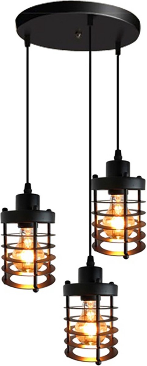 OHNO - Woonaccessoires - Miranda Hanglamp - Zwart - Tijdloos - Modern - Industrieël