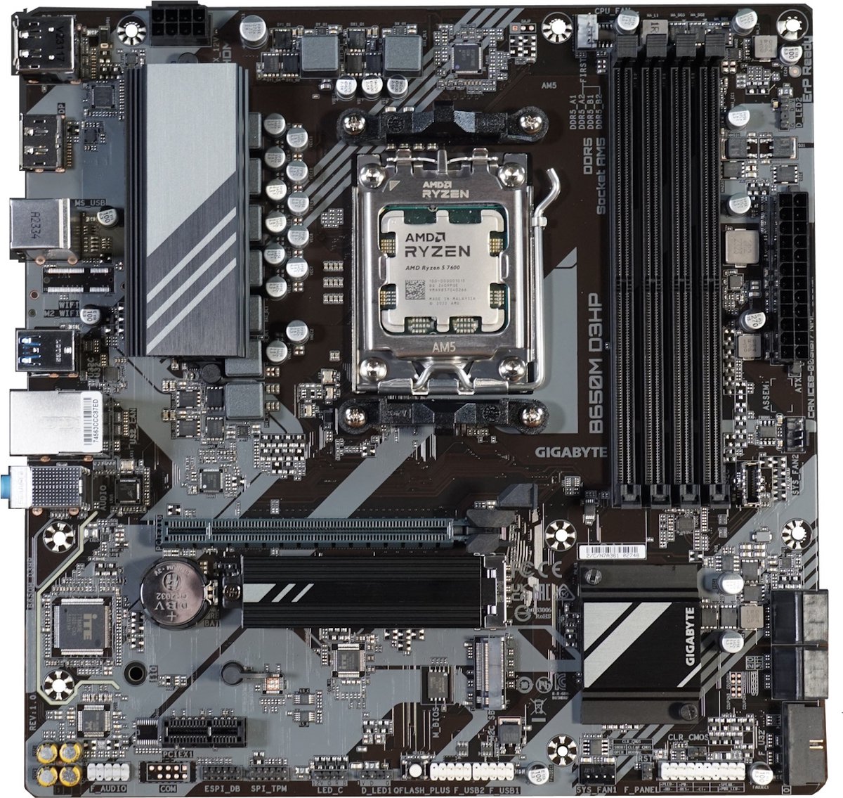 Azerty Combokit Gigabyte 7600 - Combokit