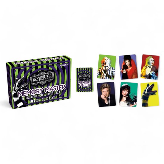 Beetlejuice Card Game Memory Master