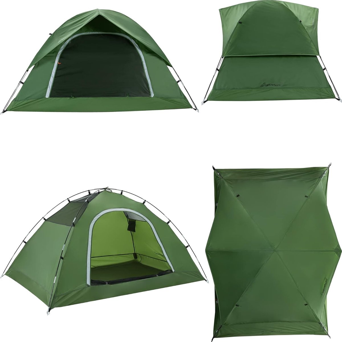 kamping tent /Waterdichte 2 Persoons Tent, Light Dome Tent, Compacte Tent voor Sport, Familie