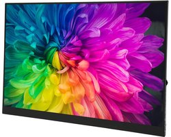 Touchscreen Draagbare Monitor - Tweede Externe Monitor - 16 Inch - Type C Poort - Ingebouwde Dubbele Luidsprekers - 1920x1200 60HZ - voor Laptop