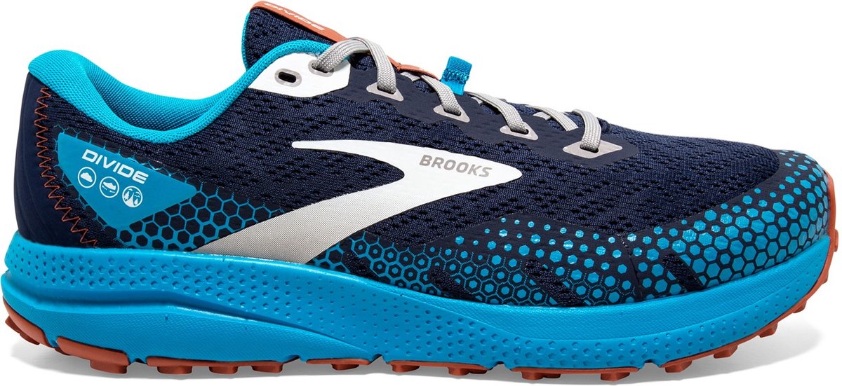 Brooks 110381 Divide 3 Men Peacoat Atomic Blue