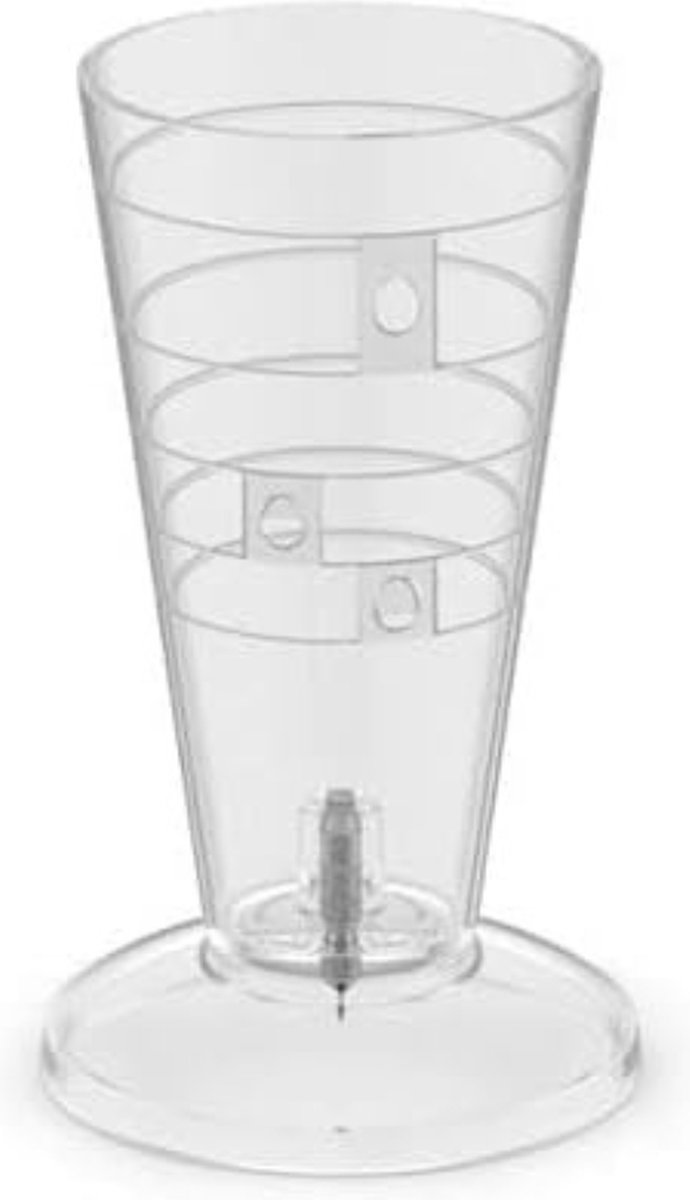 KEUKENminis 1 Ei Eierkoker 250 W Geschikt 1 ei Maat S tot XL Tritan Deksel Met Geïntegreerde Waterdispenser Automatisch Akoestisch Signaal Voor Einde kooktijd Hoogwaardig Cromargan RVS