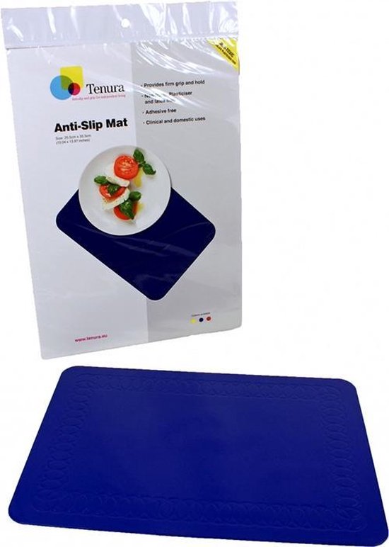Anti-slip vloermat - blauw - Able2