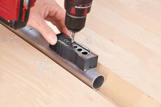 KWB Boorhulp DrillBlock - Boormal voor recht en nauwkeurig boren
