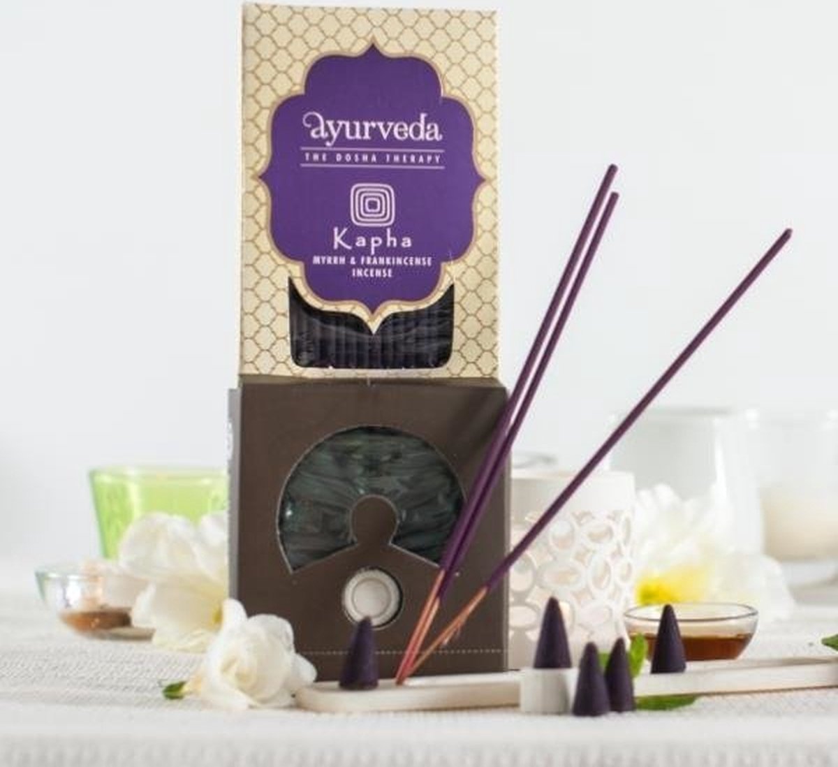 Goedkoopste Wierook Ayurveda Myrrh & Frankincense (Kapha