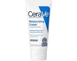 CeraVe - Moisturizing Cream - Body and Face Moisturizer - Dry Skin Travel Size - 56ml