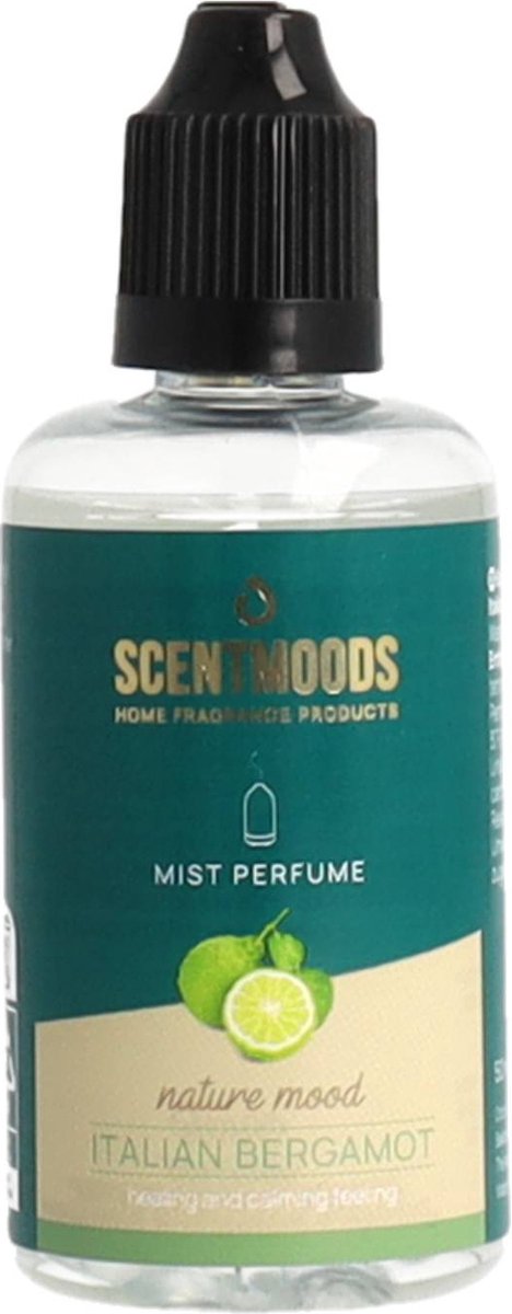 Goedkoopste Scentmoods - Bergamot Geurolie Voor Aromadiffuser - Geurolie Voor Oliebrander - Navulling Geurbrander - Etherische Olie - Geurverspreiders - Verdamper
