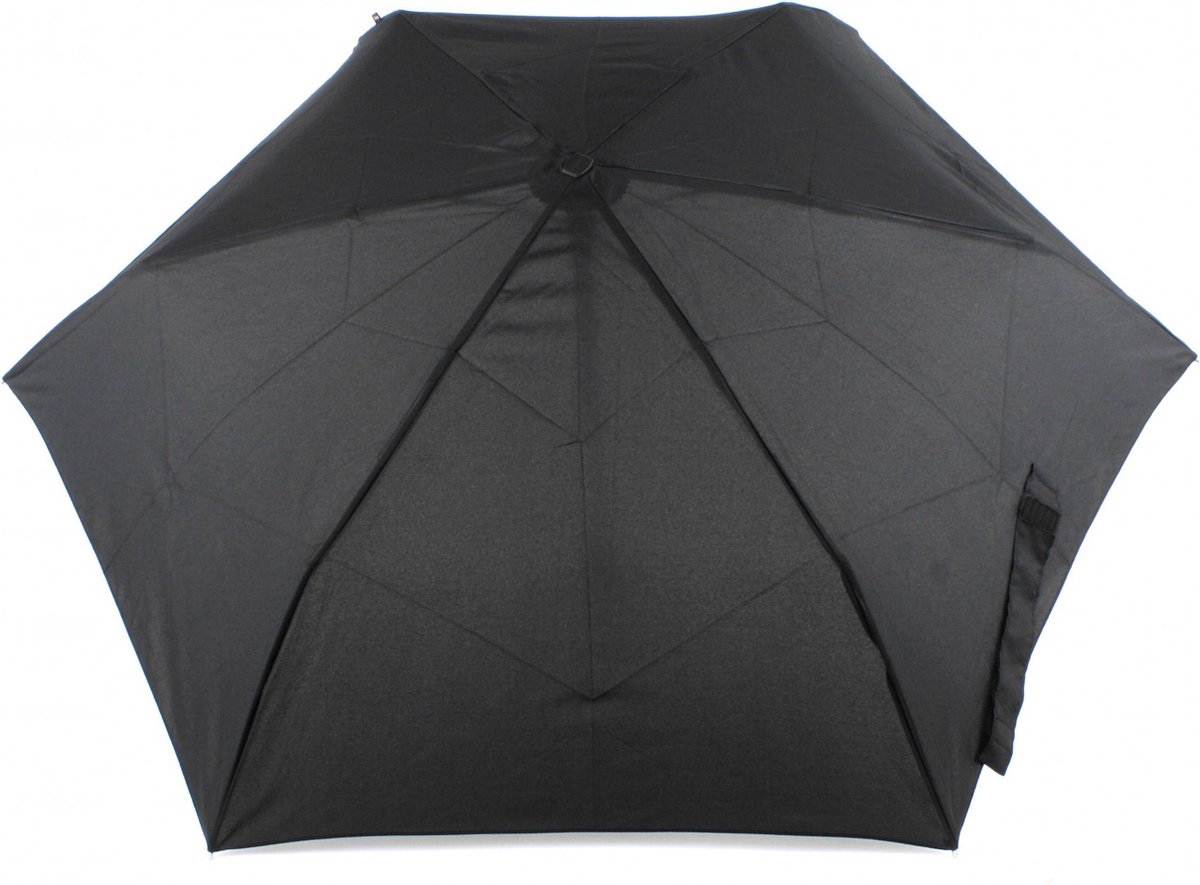 Knirps Paraplu Flat Duomatic Black Zwart