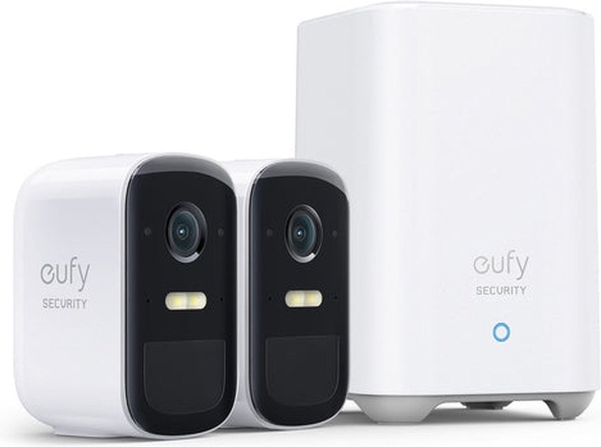 Eufy - T88613D1 - Security Camera - 2048 x 1080 pixels - Outdoor - Human Detection