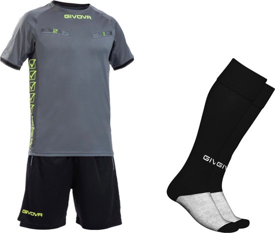 ENSEMBLE ARBITRE MAILLOT ET SHORT FOOTBALL REF525 PATRICK DESTOCKAGE