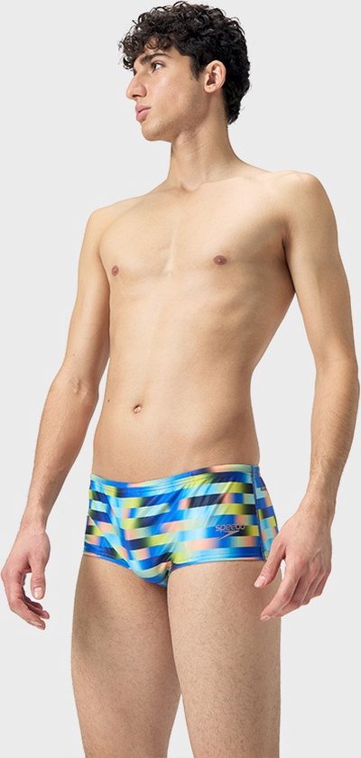 Speedo slip de bain 14 cm allover impression numérique multi - S