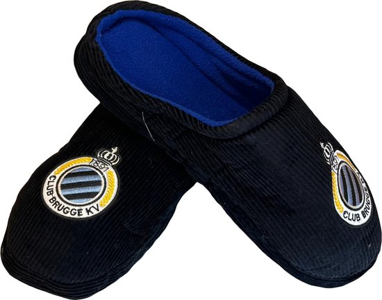 Club Brugge pantoffels zwart - Maat 46/47