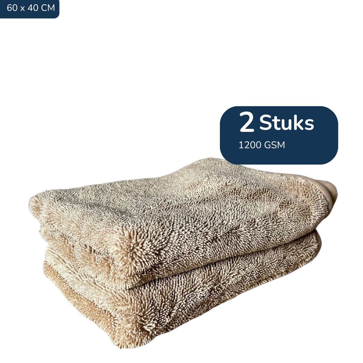 Goedkoopste TileDry® Droogdoek Badkamer - 2 Stuks - Hoge Kwaliteit - Droog doeken voor Badkamer, Auto, en Keukenschoonmaken - Raamdoeken Streepvrijdroog - Microvezeldoekjes Schoonmaak - Fastdry Wonderdoekjes - Streeploos & Kalkvrij - Absorbeert tot 1L - 60x40cm