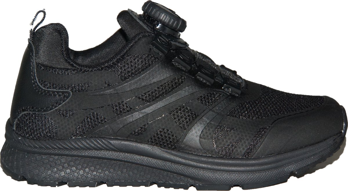 Piedro Sport - Enzo - Sneakers - Zwart - Vetersluiting draaisluiting - Schoenmaat -32