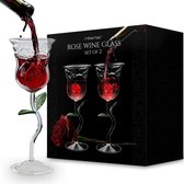 Set de verres à vin rose MikaMax