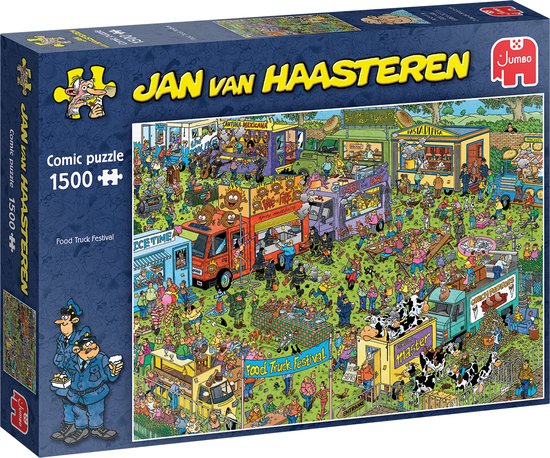 Jumbo Jan Van Haasteren Puzzel Foodtruck Festival 1500 Stukjes | bol