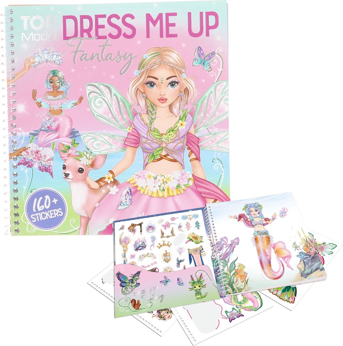 Depesche - TOPModel - Fantasy Model Dress Me Up stickerboek