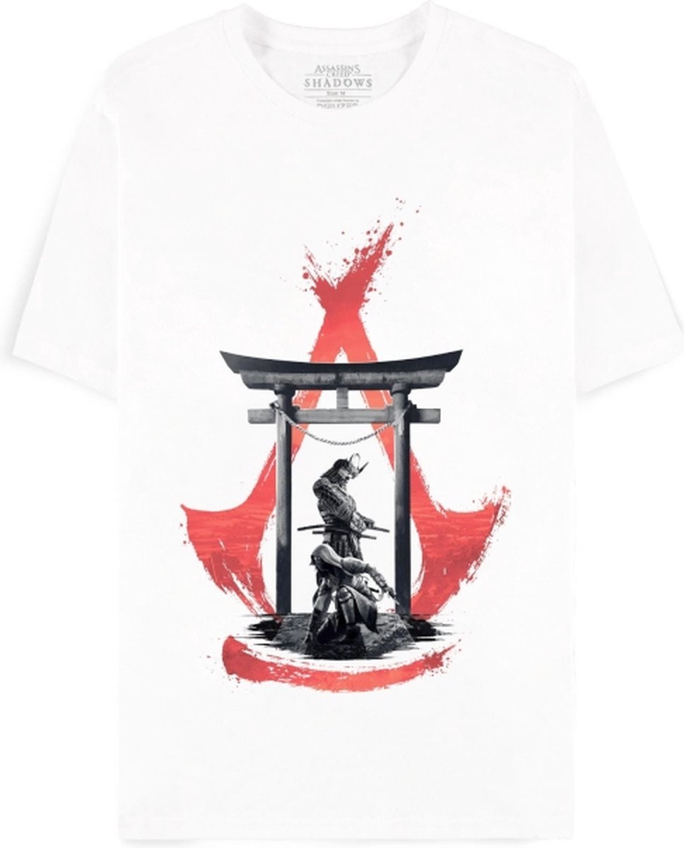 Assassin's Creed - Assassin's Creed Shadows Heren T-shirt - M - Wit